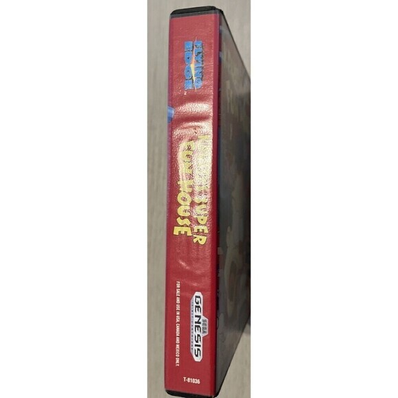 Krusty's Super Fun House (Sega Genesis, 1994) No Manual Tested Working - Picture 4 of 5